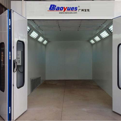 Side Downdraft Spray Booths